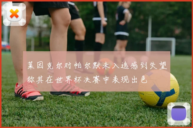 莱因克尔对帕尔默未入选感到失望称其在世界杯决赛中表现出色